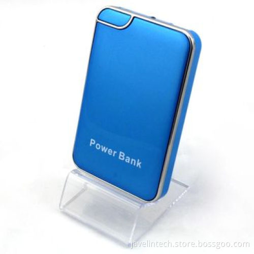 JP-S05 5000mAh Li-polymber Battery Power Bank 2 Times Charging for iPhone 5s with 5 Colors LED Torch
